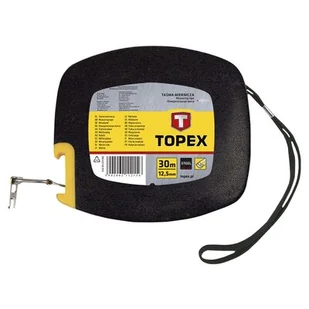 Topex Taśma miernicza stalowa 30m 28C413 - Pozostałe narzędzia ogrodowe - miniaturka - grafika 1