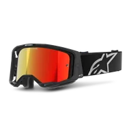 Gogle i okulary motocyklowe - Gogle MX Alpinestars Vision 8 Corp Czarny - miniaturka - grafika 1