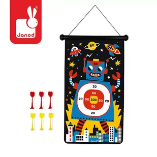 Janod Rzutki Roboty - Gry planszowe - miniaturka - grafika 1