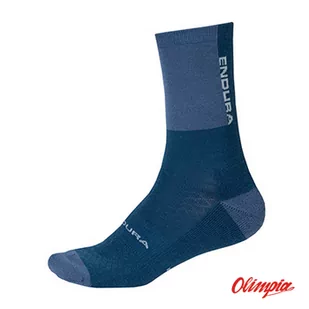 Skarpety rowerowe Endura BaaBaa Merino Winter Sock Blueberry - Skarpetki kolarskie - miniaturka - grafika 1
