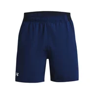 Spodenki męskie - Męskie Spodenki UNDER ARMOUR UA VANISH WOVEN 6IN SHORTS 1373718-408 – Granatowy - miniaturka - grafika 1