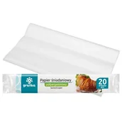 Folia, papier śniadaniowy, serwetki - Papier śniadaniowy Gratka 23 x 33 cm 20 arkuszy - miniaturka - grafika 1