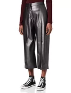 Spodnie damskie - Taifun Damskie spodnie rekreacyjne skrócone, Srebrny kwarc melanż, 36 - miniaturka - grafika 1