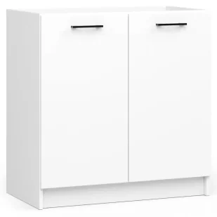 Biała szafka pod zlew 80 cm B4-A37 - Szafki kuchenne - miniaturka - grafika 1