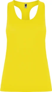 Roly CA6656 Koszula damska Aida Woman Tank Top - Kolor: Fluor Yellow 221 - Rozmiar: XXL - Koszule damskie - miniaturka - grafika 1
