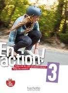 Książki do nauki języka francuskiego - En Action 3. Podręcznik + kod (podręcznik online) - miniaturka - grafika 1