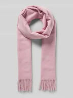 Apaszki i szaliki damskie - Szal z frędzlami model ‘NOAH’ - miniaturka - grafika 1