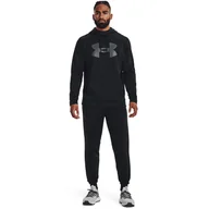 Bluzy męskie - Męska Bluza UNDER ARMOUR UA ARMOUR FLEECE BIG LOGO HD 1373352-001 – Czarny - miniaturka - grafika 1