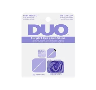 Ardell Duo Rosewater & Biotin Striplash Adhesive sztuczne rzęsy 5 g dla kobiet - Sztuczne rzęsy i akcesoria - miniaturka - grafika 1