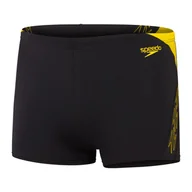 Kąpielówki męskie - Męskie Bokserki kąpielowe SPEEDO HYPERBOOM SPL ASHT AM 8-00302016653 – Czarny - miniaturka - grafika 1