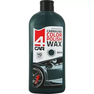 Wosk koloryzujący Carnauba do karoserii zielony 500 ml 4CAR - Kosmetyki samochodowe - miniaturka - grafika 1