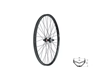 Koło Rowerowe Kellys Valor 3 Dsc R 27,5 | Black - Koła rowerowe - miniaturka - grafika 1