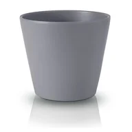 Donice - Osłonka ceramiczna szara matowa 14 cm - miniaturka - grafika 1