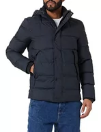 Kurtki męskie - Geox Męska kurtka Sandford, czarna, 46 (DE) - miniaturka - grafika 1