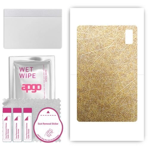 folia naklejka skórka strukturalna na TYŁ do HTC A101 - Tkanina Włókno - apgo SKINS