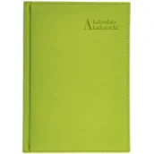 Kalendarze - Kalendarz akad. 2025/2026 A5 tyg. Vivella seledyn - miniaturka - grafika 1