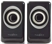 Głośniki komputerowe - nedis CSPR20020BK Czarne - miniaturka - grafika 1