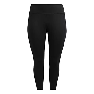 adidas Damskie legginsy Studio 7/8 T PS, czarne, 4X - Legginsy - miniaturka - grafika 1