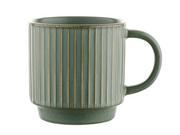 Kubek ceramiczny 350ml Retro Janes zielony