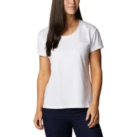 Koszulki sportowe damskie - Koszulka sportowa damska Columbia Sun Trek Short Sleeve Tee z krótkim rękawem - miniaturka - grafika 1