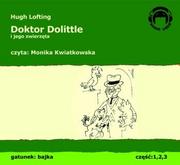 Audiobooki dla dzieci i młodzieży - Audio Liber CD MP3 Doktor Dolittle i jego zwierzęta (3CD) Hugh Lofting - miniaturka - grafika 1