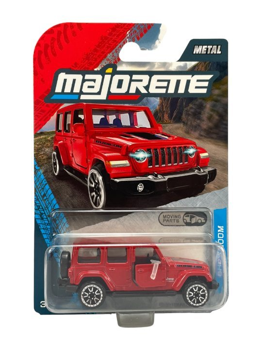 MAJORETTE SHOWROOM JEEP WRANGLER 4XE CZERWONY 1:64 8502000000