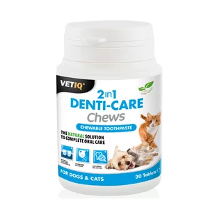 VetIQ 2in1 Denti-Care ochrona zębów 30 Chews - Higiena jamy ustnej zwierząt - miniaturka - grafika 1