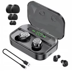 SoundPEATS bezprzewodowe słuchawki Bluetooth wbudowany mikrofon bas radiowy in-Ear słuchawki douszne - Słuchawki - miniaturka - grafika 1