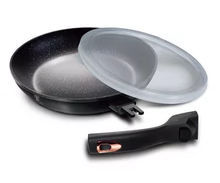 Berlinger Haus Patelnia Lumarko Patelnia granitowa 28cm black rose bh-1952 BH-1952 Kinghoff - Patelnie - miniaturka - grafika 6