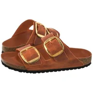 Klapki i japonki damskie - Klapki Arizona Big Buckle Burnt Orange 1026661 (BK210-c) Birkenstock - miniaturka - grafika 1