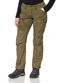 Spodnie damskie - FJALLRAVEN Spodnie damskie Lappland Hybrid Trousers W wielokolorowa Zielony kolor kamuflażowy-zielony 44 - miniaturka - grafika 1