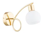 Lampy ścienne - Dekoracyjny kinkiet ścienny z kloszem AL 28730 z serii ERYKA - miniaturka - grafika 1