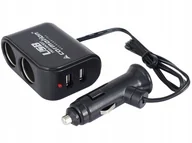 Akcesoria motoryzacyjne - Rozdzielacz Gniazda Zapalniczki Dwójnik 2Xusb 3.1A - miniaturka - grafika 1