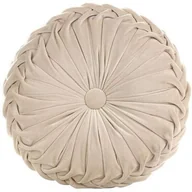 Poduszki - Poduszka Velvet beż 38 cm - miniaturka - grafika 1