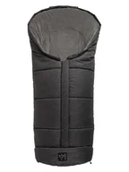 Akcesoria do wózków - Kaiser Naturfellprodukte Śpiworek termiczny "Jooy" w kolorze czarnym - 105 x 45 cm - miniaturka - grafika 1