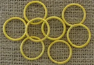 Biżuteria - akcesoria - [201010] Ogniwka otwarte 16mm kolor złoty 5szt - miniaturka - grafika 1