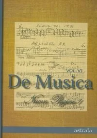 Astraia De musica Vol VI - odbierz ZA DARMO w jednej z ponad 30 księgarń! - Książki o kulturze i sztuce - miniaturka - grafika 1