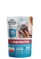 Mokra karma dla kotów - Frendi Frendi kawałki w delikatnym sosie z jagnięciną 100g 56469-uniw - miniaturka - grafika 1