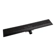 Syfony - BRAVAT BRAVAT Odpływ liniowy z metalowym syfonem LINE STEEL DRAIN 60 cm - miniaturka - grafika 1