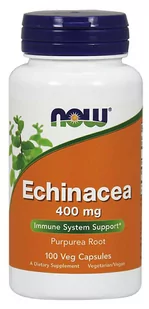 Now Foods Echinacea Jeżówka purpurowa 400 mg (100 kap) 4A93-3267B - Suplementy naturalne - miniaturka - grafika 2
