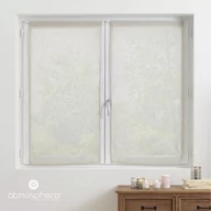 Firany - Firanki do kuchni krótkie, efekt lnu, 100% poliester, 2 sztuki, 60 x 120 cm - miniaturka - grafika 1