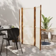 Parawany - Lumarko Parawan 3-panelowy, kremowy, 210 x 180 cm - miniaturka - grafika 1