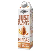 Napoje roślinne - Tymbark Just Plants Napój owies migdał 1 l - miniaturka - grafika 1