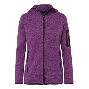 IZAS IZAS Damska kurtka z dzianiny Lucania fioletowy purpurowy XL Izas_8434076281438 - Kurtki damskie - miniaturka - grafika 1