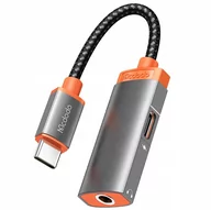 Akcesoria motoryzacyjne - Mcdodo Przejściówka Adapter Usb C Mini Jack Z Dac - miniaturka - grafika 1