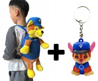 Plecaki szkolne i tornistry - Plecak plecaczek dla dzieci malucha przedszkolaka PSI PATROL CHASE + BRELOK - miniaturka - grafika 1