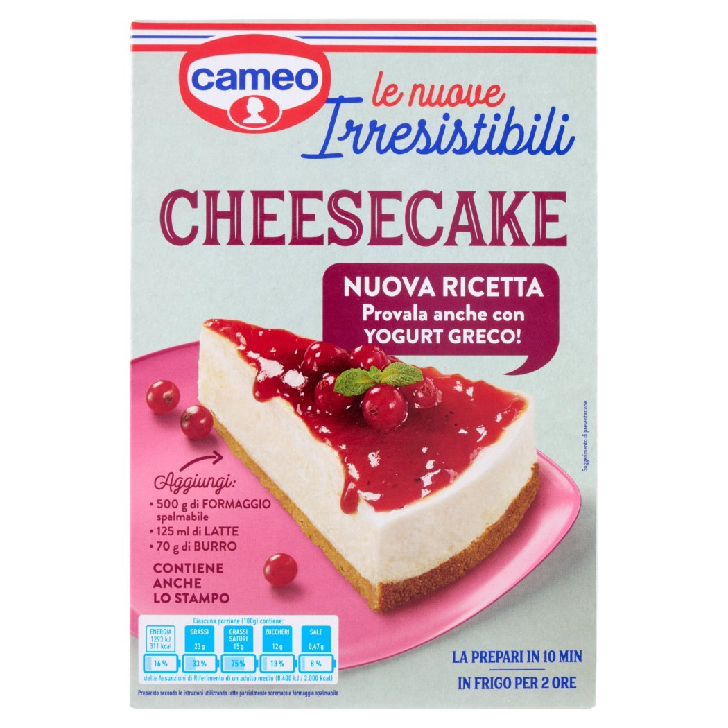 Sernik Cheesecake na greckim jogurcie 217g - Cameo