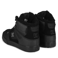 Sneakersy męskie - Sneakersy DC PURE HIGH-TOP WC WNT ADYS400047-3BK Czarny - miniaturka - grafika 1