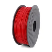 Filamenty i akcesoria do drukarek 3D - Filament Bambu Lab ABS 1,75mm 1kg - w zestawie z wielorazową szpulą - Red - miniaturka - grafika 1
