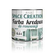 Farby wewnętrzne - Space Creation Farba kredowa do renowacji - oliwkowy 0,5l N3216 - miniaturka - grafika 1